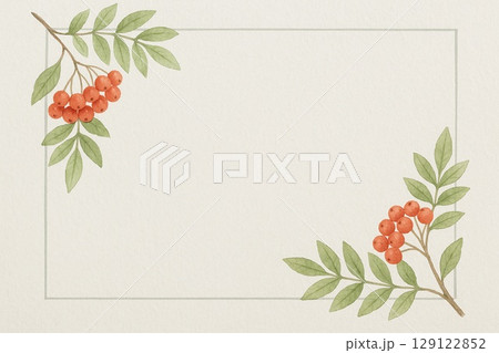 フレーム素材　ナナカマド 129122852