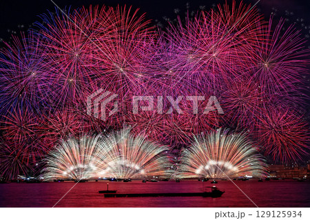 広島みなと 夢 花火大会 広島みなと 夢 花火大会 129125934