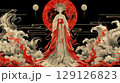 Mythical creatures. Japan myth. Amaterasu 129126823