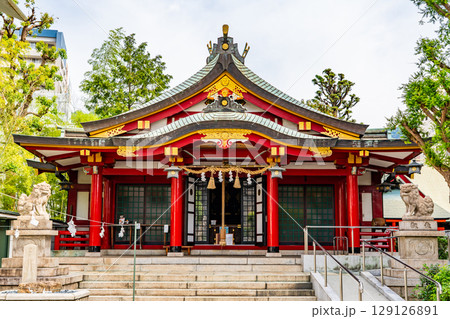 神戸八社巡り　二宮神社（生田裔神八社の二柱目）正勝さん　拝殿　神戸市中央区二宮町 129126891