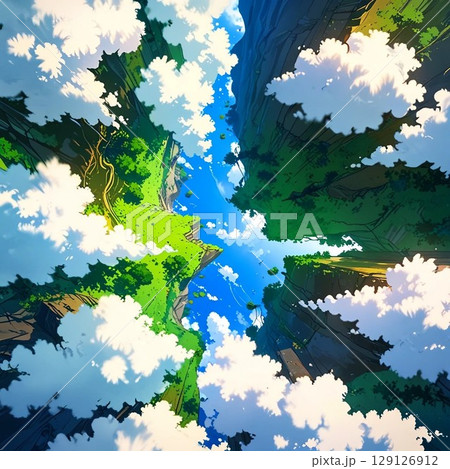 雲と鑑空 129126912
