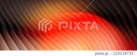 vibrant red and orange ribbed gradient glass abstract background with smooth glossy flowing waves and dark contrast for stylish futuristic digital wallpaper design 129128735