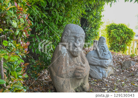 どこかユーモラス 明日香村の猿石 どこかユーモラス 明日香村の猿石 129130343