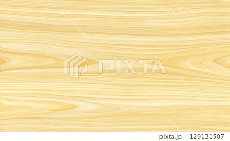 Light Beige Wood Texture with Natural Grain and Knot Details Fine Surface 129131507