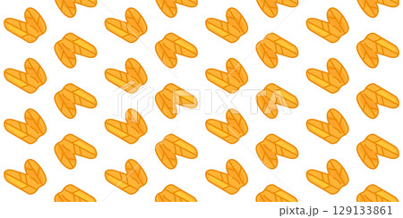 Yellow Autumn Seed Frame Border Yellow Autumn Seed Frame Border 129133861