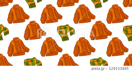 Cozy Sweater Autumn Scarf Pattern Cozy Sweater Autumn Scarf Pattern 129133895