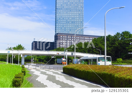 千葉県千葉市海浜大通り沿線2025年7月 129135301