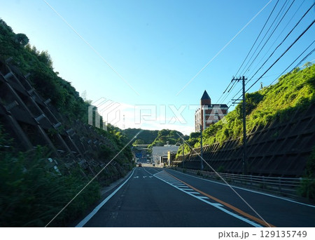 長崎漁港臨海道路井手園周辺の風景 129135749