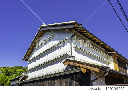 吉良川の町並み　水切り瓦　高知県室戸市 129136685