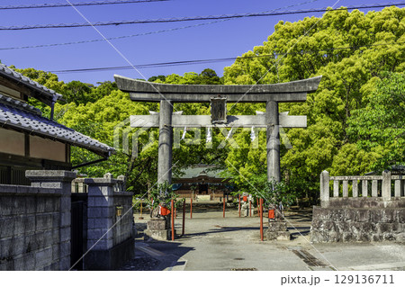 吉良川の町並み 御田八幡宮 高知県室戸市 吉良川の町並み 御田八幡宮 高知県室戸市 129136711