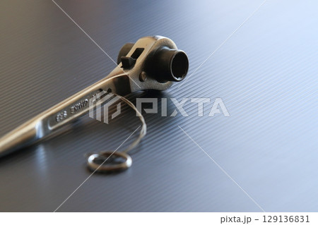 両口ラチェットレンチ とび職のラチェットレンチ 両口ラチェットレンチ とび職のラチェットレンチ 129136831