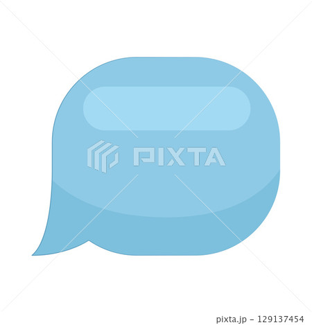 Illustration of Chat Box 129137454