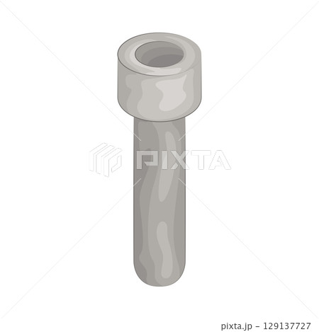 Illustration of Screw Illustration of Screw 129137727