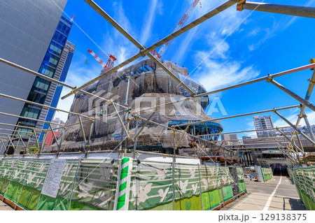 東京 港区 高輪 TAKANAWA GATEWAY CITY 2街区(工事中の文化創造棟) 東京 港区 高輪 TAKANAWA GATEWAY CITY 2街区(工事中の文化創造棟) 129138375