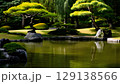 日本庭園イメージ画像 129138566