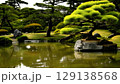 日本庭園イメージ画像 129138568