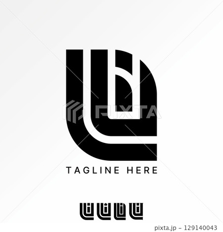 Logo design graphic concept creative premium vector stock image top sell letter LUI font line parallelogram symmetry geometry creation genesis brand Logo design graphic concept creative premium vector stock image top sell letter LUI font line parallelogram symmetry geometry creation genesis brand 129140043