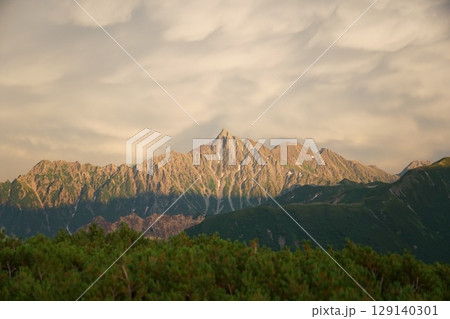 三俣山荘から望む槍ヶ岳 129140301