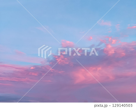 赤く染まる雲 赤く染まる雲 129140503