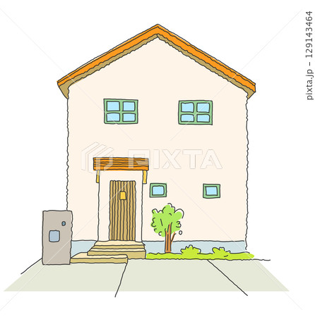 家の外観18カラー 家の外観18カラー 129143464