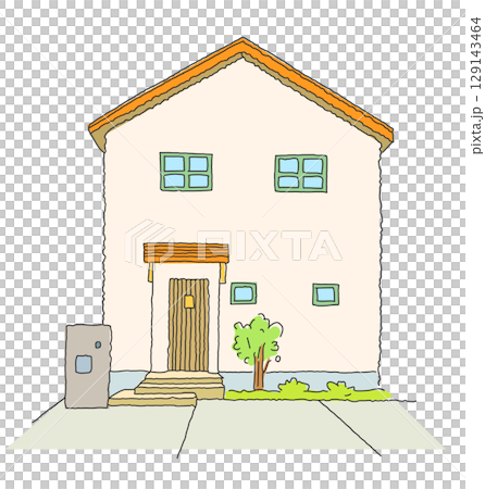 家の外観18カラー 家の外観18カラー 129143464