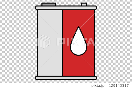 機油(金屬罐),簡單可愛的線條畫圖標 機油(金屬罐),簡單可愛的線條畫圖標 129143517