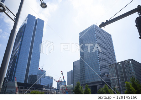 有楽町のビル群の風景 有楽町のビル群の風景 129145160