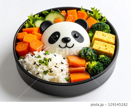 healthy food in bowl 129145282