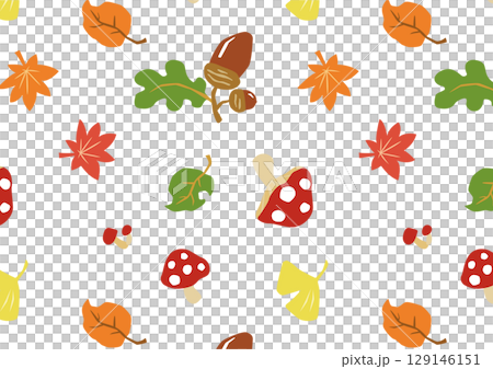 Autumn colorful fallen leaves wallpaper 129146151