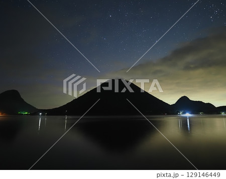 ぎょしゃ座と榛名富士（20250731032302） 129146449