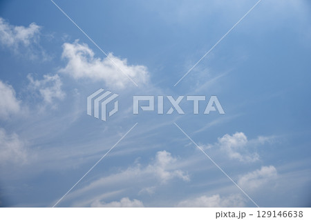 夏の空 青空 晴れ 夏 8月 イメージ 【神奈川県】 夏の空 青空 晴れ 夏 8月 イメージ 【神奈川県】 129146638