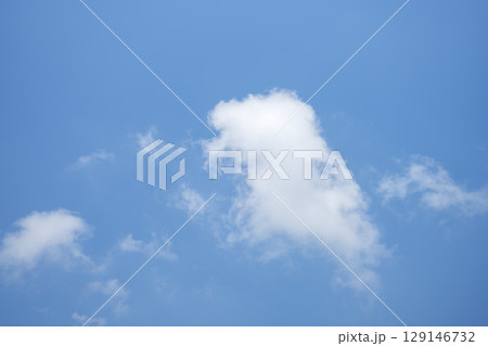 夏の空 青空 晴れ 夏 8月 イメージ 【神奈川県】 129146732
