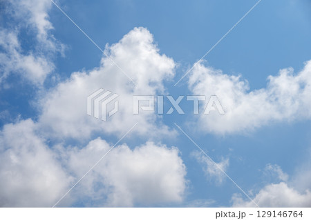 夏の空 青空 晴れ 夏 8月 イメージ 【神奈川県】 129146764