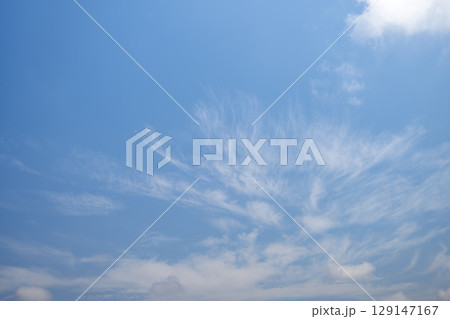 夏の空 青空 晴れ 夏 8月 イメージ 【神奈川県】 129147167