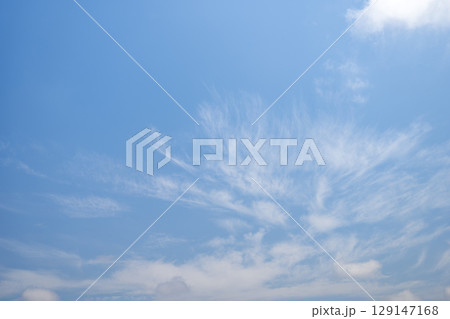 夏の空 青空 晴れ 夏 8月 イメージ 【神奈川県】 129147168