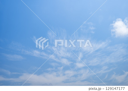 夏の空 青空 晴れ 夏 8月 イメージ 【神奈川県】 夏の空 青空 晴れ 夏 8月 イメージ 【神奈川県】 129147177