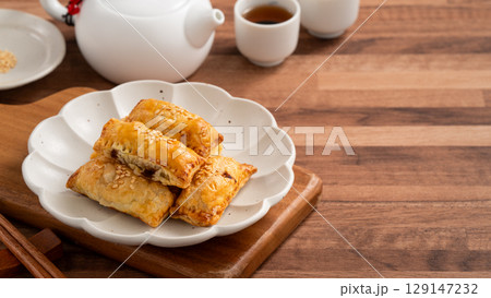 豚ロース 焼き豚 ローストポーク 129147232