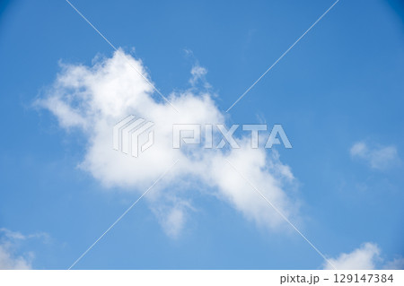 夏の空 青空 晴れ 夏 8月 イメージ 【神奈川県】 129147384