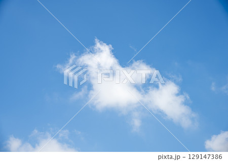 夏の空 青空 晴れ 夏 8月 イメージ 【神奈川県】 129147386