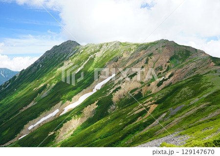 水晶岳を望む 129147670