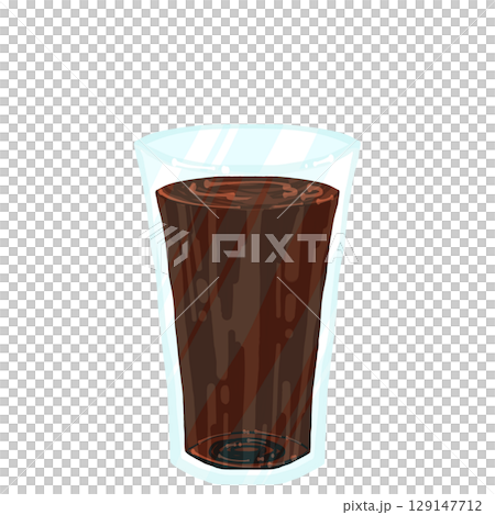 Delicious ice coffee 129147712