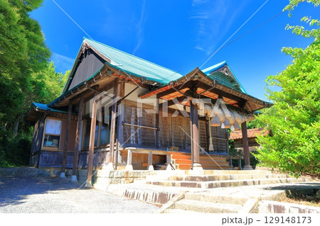 【島根県】快晴の天佐志比古命神社（隠岐の島　知夫里島） 129148173