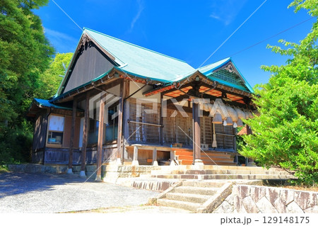 【島根県】快晴の天佐志比古命神社（隠岐の島　知夫里島） 129148175