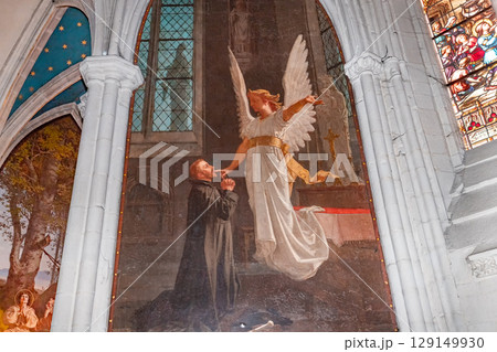 Saint Corentin cathedral, Quimper, finistere, brittany, france 129149930