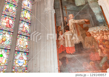 Saint Corentin cathedral, Quimper, finistere, brittany, france 129149957