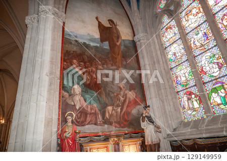 Saint Corentin cathedral, Quimper, finistere, brittany, france 129149959