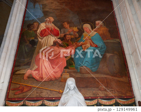 Saint Corentin cathedral, Quimper, finistere, brittany, france 129149961