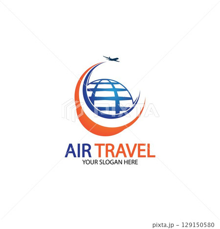 Air Travel logo vector icon design template-vector Air Travel logo vector icon design template-vector 129150580