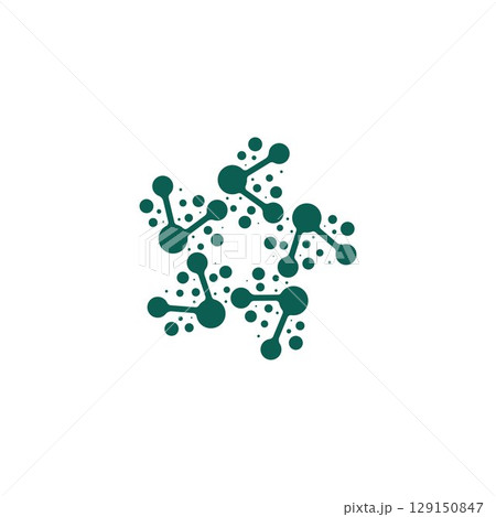 Molecule vector illustration design Molecule vector illustration design 129150847
