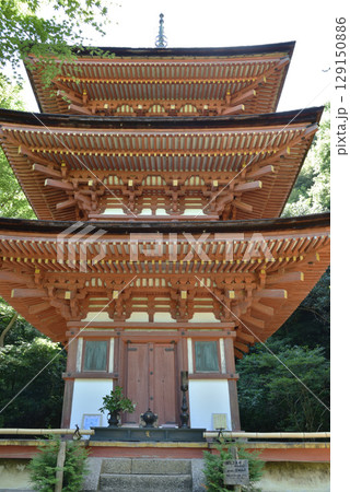 浄瑠璃寺　三重塔【国宝】　京都府木津川市 129150886
